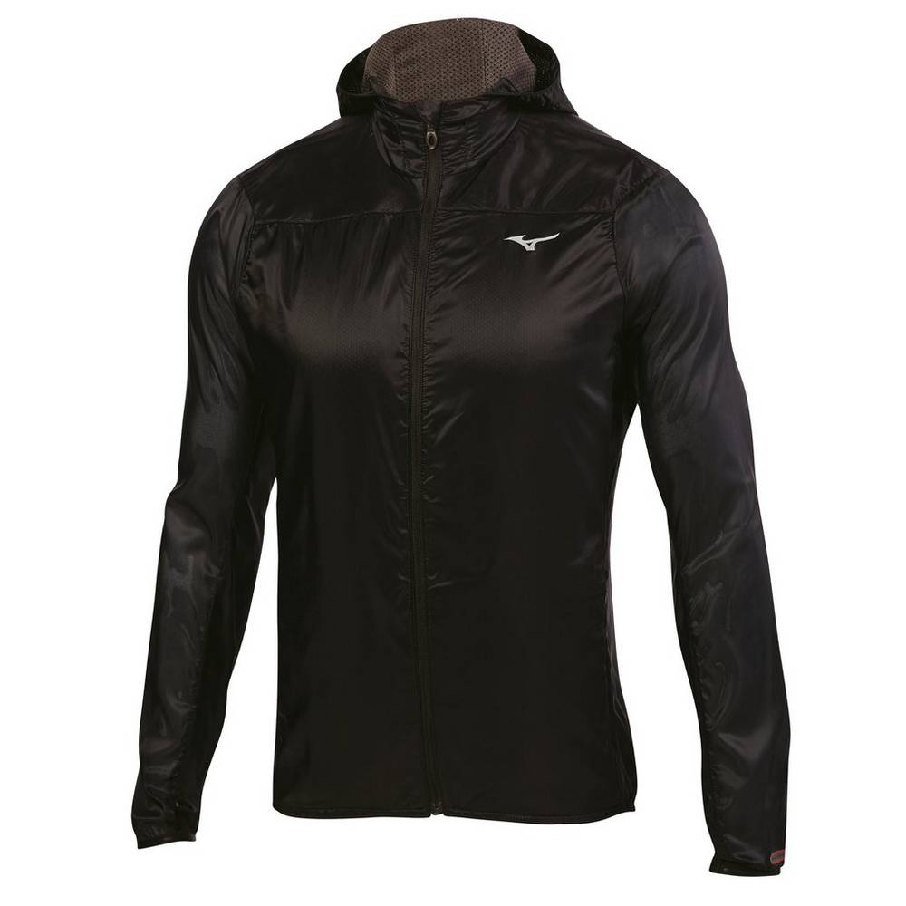 Giacca Mizuno Breath Thermo Hoody Uomo - Nere - 06718-ACHD